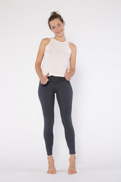 YOIQI Yoga Leggings aus Bio-Baumwolle mit hohem Bund von YOIQI