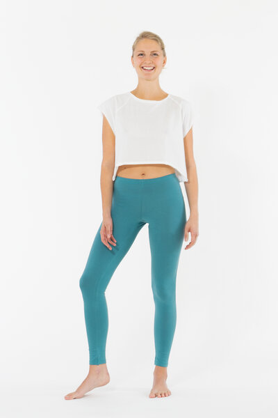 YOIQI Yoga Leggings aus Bio-Baumwolle mit langem Bein von YOIQI