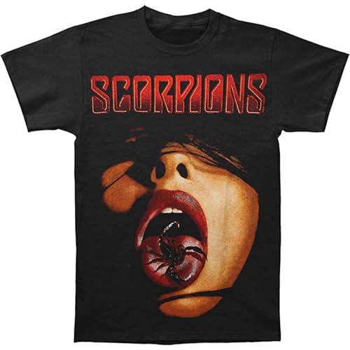 Global Scorpions Tongue Graphic Short Sleeve Men T-Shirt Size XL Global Scorpions Tongue Graphic Short Sleeve Men T-Shirt Size XL von YOKIHI