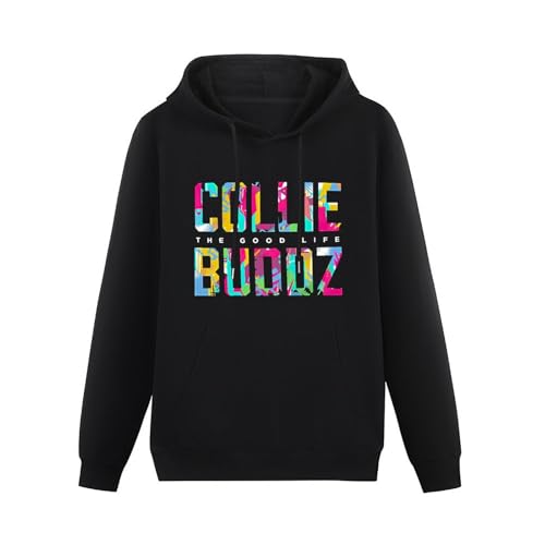 YOKIHI Collie Buddz Good Life Mens Long Sleeve Pullover Loose Mens Hoody Sweatershirt Size 3XL YOKIHI Collie Buddz Good Life Mens Long Sleeve Pullover Loose Mens Hoody Sweatershirt Size 3XL von YOKIHI