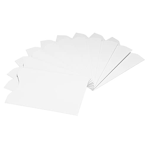 YOKIVE 10Stk RFID Sperrung Hülsen Kreditkarte Protektor Hülse Schlank | Kratzfest Ideal für Geschäft Karte ID Karte (Weiß 3.46x2.32) von YOKIVE