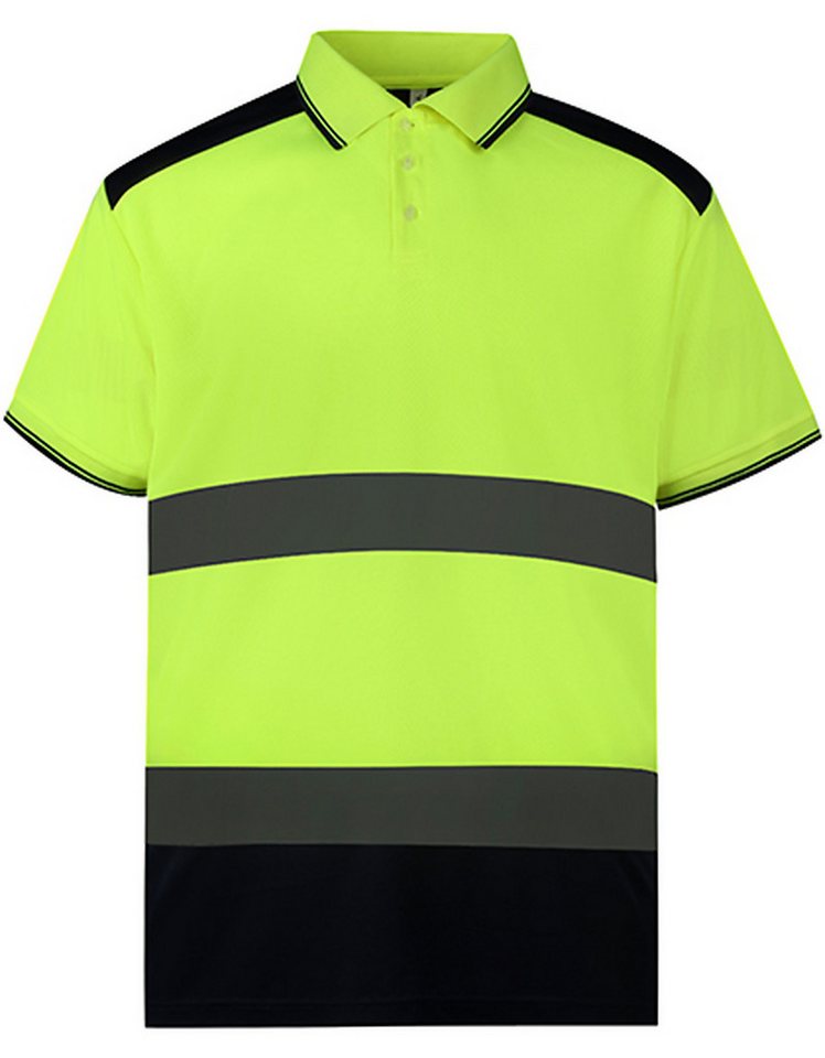 YOKO Poloshirt Hi-Vis Two-Tone Polo von YOKO