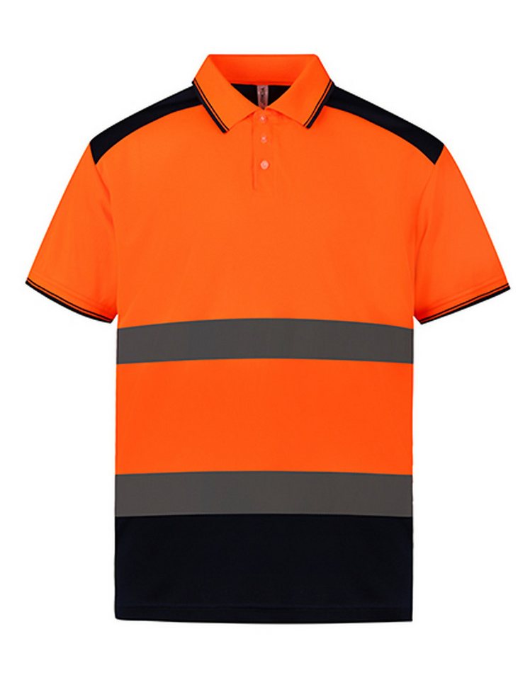 YOKO Poloshirt Hi-Vis Two-Tone Polo von YOKO