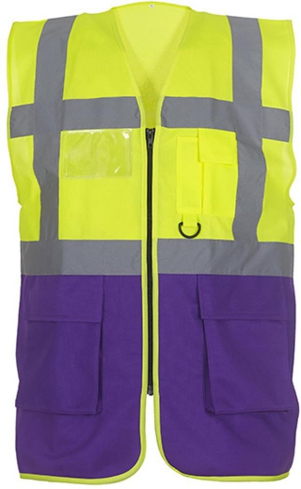 YOKO Warnweste Herren Multi-Functional Executive Waistcoat von Yoko
