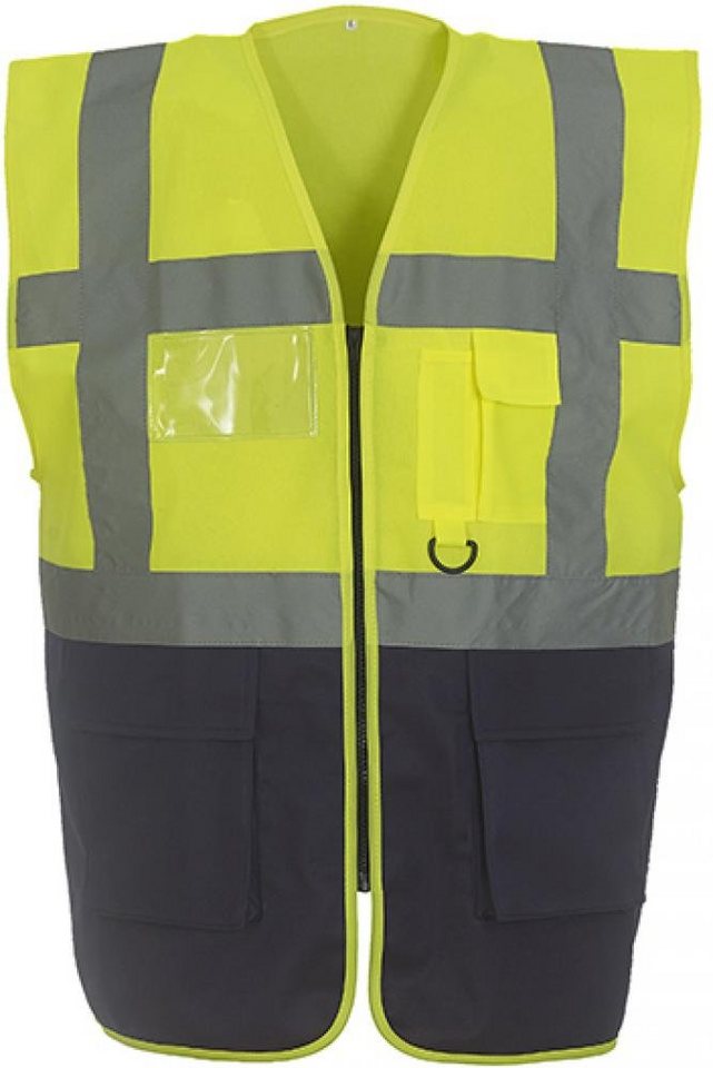 YOKO Warnweste Herren Multi-Functional Executive Waistcoat von YOKO