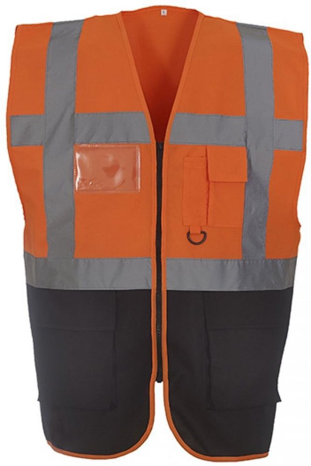 YOKO Warnweste Herren Multi-Functional Executive Waistcoat von YOKO