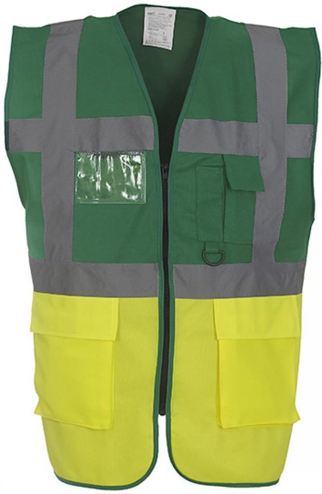 YOKO Warnweste Herren Multi-Functional Executive Waistcoat von YOKO