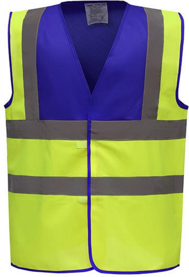 YOKO Warnweste Sicherheitsweste High Visibility 2 Bands & Braces Waistcoat von YOKO