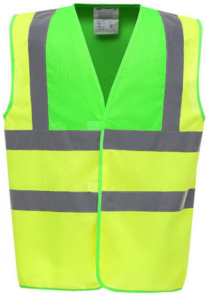 YOKO Warnweste Sicherheitsweste High Visibility 2 Bands & Braces Waistcoat von YOKO