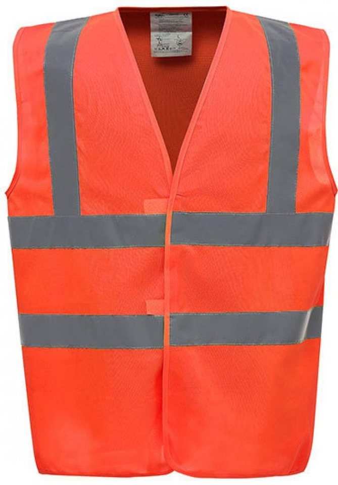 YOKO Warnweste Sicherheitsweste High Visibility 2 Bands & Braces Waistcoat von YOKO