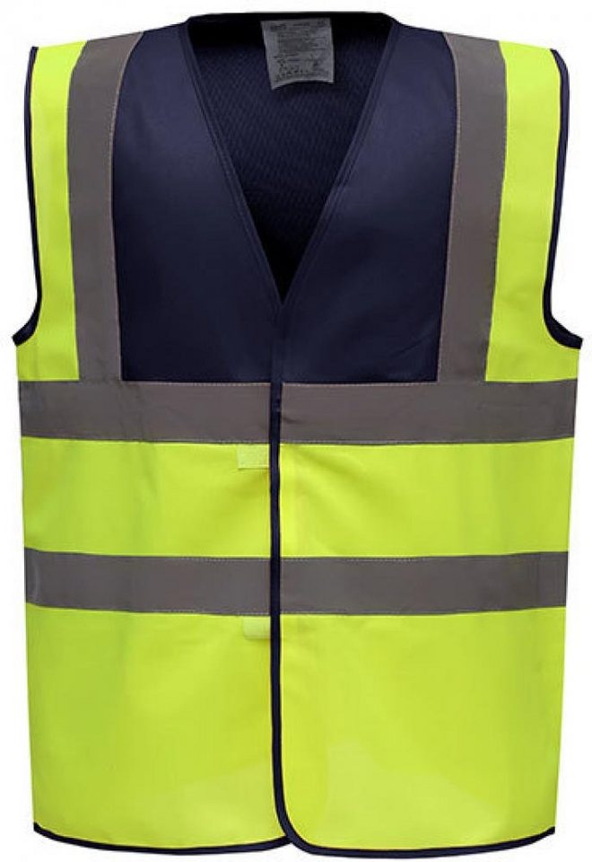 YOKO Warnweste Sicherheitsweste High Visibility 2 Bands & Braces Waistcoat von YOKO