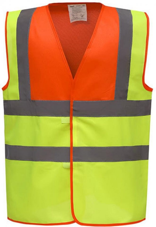 YOKO Warnweste Sicherheitsweste High Visibility 2 Bands & Braces Waistcoat von YOKO