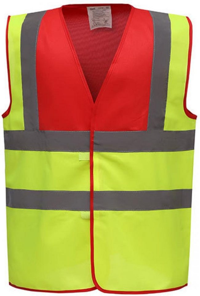 YOKO Warnweste Sicherheitsweste High Visibility 2 Bands & Braces Waistcoat von YOKO