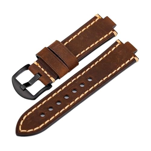YOLIONU Armband für ORIS Aquis Diver Serie 733-7730-4157M mechanisches Kalenderarmband(Brownb,11mm) von YOLIONU