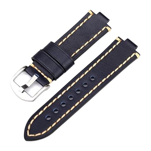 YOLIONU Armband für ORIS Aquis Diver Serie 733-7730-4157M mechanisches Kalenderarmband(Dark blues,12mm) von YOLIONU