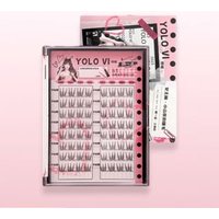 YOLO YYX - Heroine Camellia Series Individual Natural False Eyelashes - 2 Types Natural - Photogenic (8 pairs/64 clusters) von YOLO YYX
