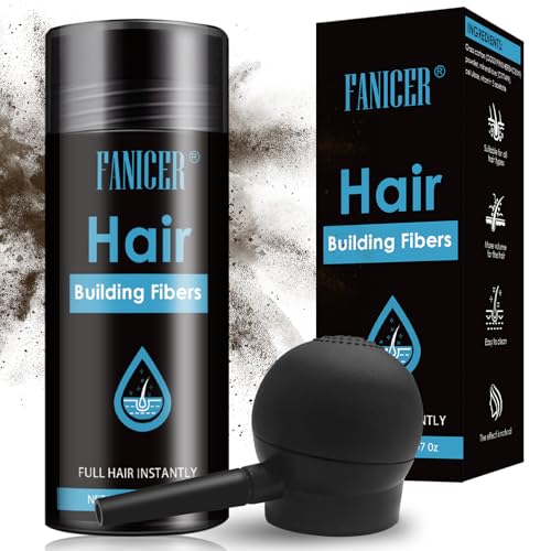 Haarfasern pulver,Streuhaar zur Haarverdichtung,Haarpulver Abdecken von dünnen Haar und Haarausfall,Haarpuder für einen Schütthaar,Haarfaserpulver dichtes Haar für Männer & Frauen,Dunkelbraun Haarfasern pulver,Streuhaar zur Haarverdichtung,Haarpulver Abdecken von dünnen Haar und Haarausfall,Haarpuder für einen Schütthaar,Haarfaserpulver dichtes Haar für Männer & Frauen,Dunkelbraun von YOLONCE