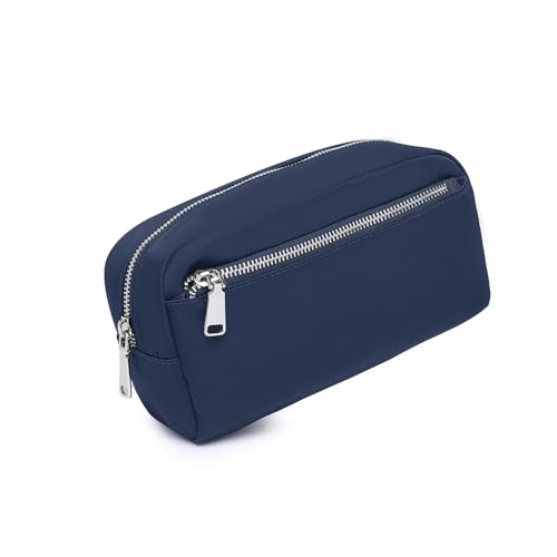 YONBEN Nylon-Kosmetiktaschen für Damen, Kulturbeutel, Kulturbeutel mit großem Fassungsvermögen, schlichtes Design, Nylon/Marineblau, Einfach YONBEN Nylon-Kosmetiktaschen für Damen, Kulturbeutel, Kulturbeutel mit großem Fassungsvermögen, schlichtes Design, Nylon/Marineblau, Einfach von YONBEN