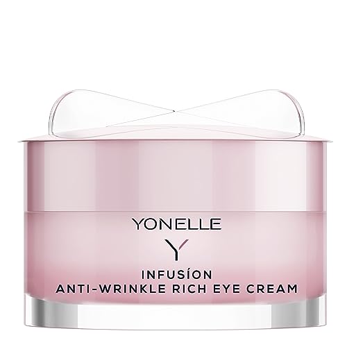 YONELLE INFUSION Augencreme für die Nacht mit Retinol in NANODISC™ - Gesichtspflege - Gesichtscreme Damen - Eye Cream mit Peptiden - Anti Falten Creme - Nachtcreme 15ml von YONELLE