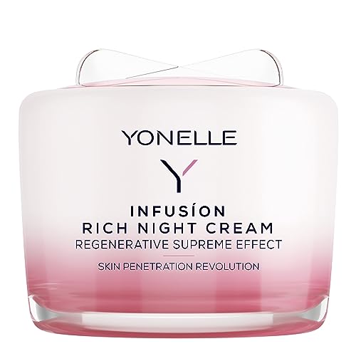 YONELLE Pflegende Nachtcreme mit Retinol in NANODISC™ - Gesichtspflege - Gesichtscreme Damen - Moisturizer Face Care - Anti Falten Creme - Feuchtigkeitscreme 55 ml von YONELLE