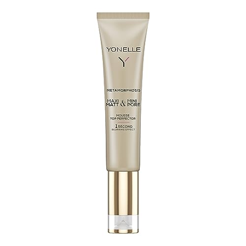 Yonelle Creme Mousse Getönte - Mattierende Foundation - Metamorphosis - Pore Minimizer Getönte Tagescreme - Schminke Creme Foundation - Deckende Tagescreme für Mischhaut und Fettige Haut - 25 ml von YONELLE