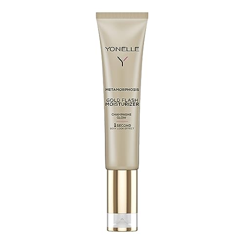 Yonelle Feuchtigkeitscreme - Metamorphosis - Glow Up Gesichtscreme Damen - Feuchtigkeitsspendende Make Up Base - Tagescreme Gesicht für jede Haut - Gesichtspflege mit leuchtender Wirkung - 25 ml von YONELLE