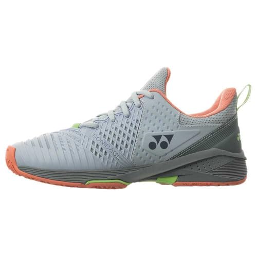 YONEX Damen Sonicage 3 Schuhe Padelschuh Blau - Pink 38 von Yonex