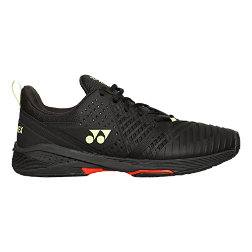 YONEX Herren Pc Sonicage 3 Ac Tennisschuhe Allcourtschuh Schwarz - Neongrün 47 von YONEX