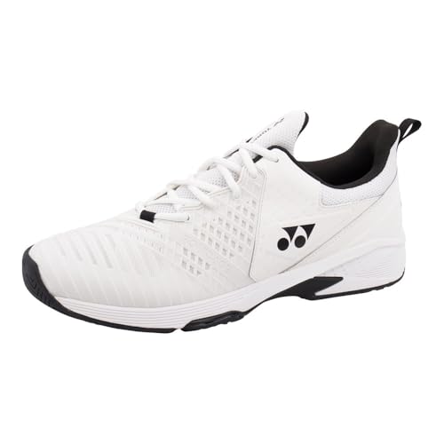 YONEX Herren Pc Sonicage 3 Plus Ac Tennisschuhe Allcourtschuh Weiß - 44,5 von YONEX
