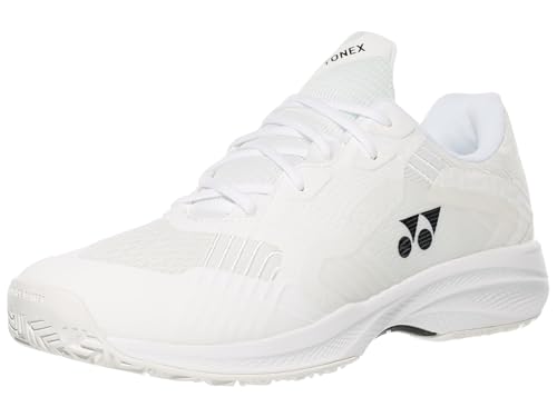 YONEX Herren Power Cushion Sonicage Tennisschuhe, Weiss/opulenter Garten, 46 EU YONEX Herren Power Cushion Sonicage Tennisschuhe, Weiss/opulenter Garten, 46 EU von YONEX