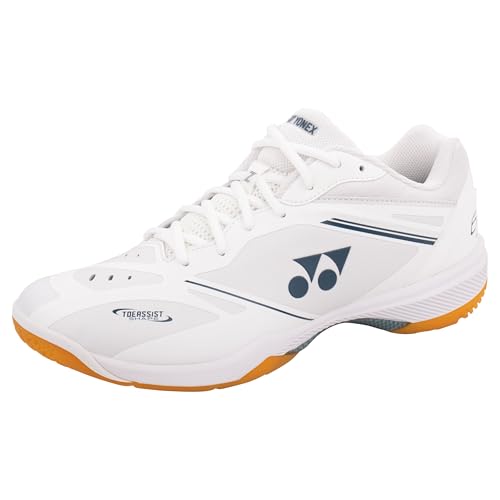YONEX Power Cushion 65 Z4 Men – Badmintonschuhe mit Power Cushion+ Dämpfung (Weiß, EU Schuhgrößensystem, Erwachsene, Herren, Numerisch, M, 44) von YONEX