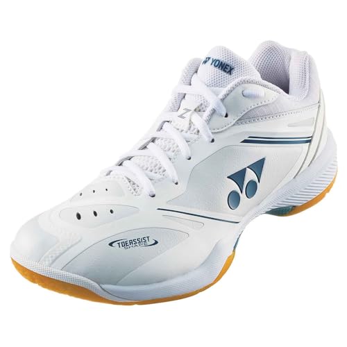 YONEX Power Cushion 65 Z4 Wide – Badmintonschuhe mit Perfekter Passform und Leistung (Weiß, EU Schuhgrößensystem, Erwachsene, Herren, Numerisch, Breit, 47) von YONEX