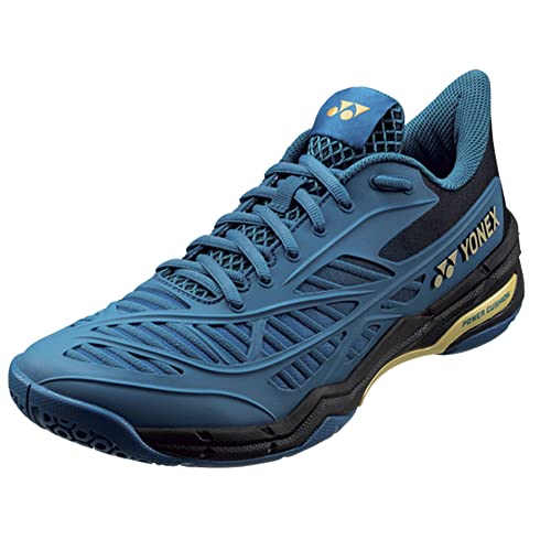 YONEX Power Cushion Cascade Drive Badmintonschuhe, Farbe: Blau, Farbe: Blau, Schuhgröße: 43 von YONEX