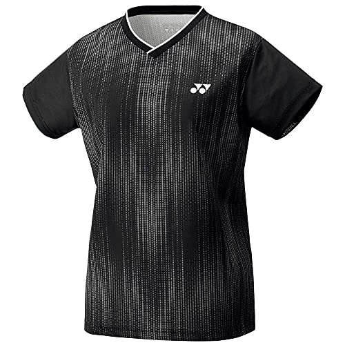 YONEX Women's Crew Neck Shirt YW0026 (M, schwarz) von YONEX