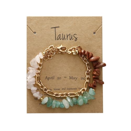 YONGHONGKEJI 12 Sternbilder Steinarmbänder für Damen Unregelmäßige Natürliche Chakra Edelstein Kristallarmbänder Peridot Lapislazuli Ketten Manschettenarmreif Mehrlagig Gestapelte Armbänder G YONGHONGKEJI 12 Sternbilder Steinarmbänder für Damen Unregelmäßige Natürliche Chakra Edelstein Kristallarmbänder Peridot Lapislazuli Ketten Manschettenarmreif Mehrlagig Gestapelte Armbänder G von YONGHONGKEJI