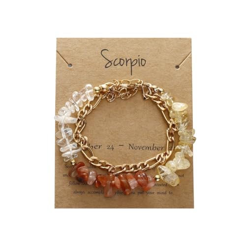 YONGHONGKEJI 12 Sternbilder Steinarmbänder für Damen Unregelmäßige Natürliche Chakra Edelstein Kristallarmbänder Peridot Lapislazuli Ketten Manschettenarmreif Mehrlagige Gestapelte Armbänder YONGHONGKEJI 12 Sternbilder Steinarmbänder für Damen Unregelmäßige Natürliche Chakra Edelstein Kristallarmbänder Peridot Lapislazuli Ketten Manschettenarmreif Mehrlagige Gestapelte Armbänder von YONGHONGKEJI