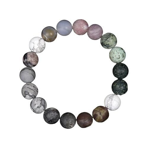 YONGHONGKEJI Armbänder Sonnensystem Armband Schmuck Universum Galaxie Planet Stein Perlen für Männer und Frauen Naturstein Kristall Stretch Armreif Astronomie Schmuck Geschenke Pluto von YONGHONGKEJI