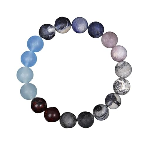 YONGHONGKEJI Armbänder Sonnensystem Armband Schmuck Universum Galaxie Planet Stein Perlen für Männer und Frauen Naturstein Kristall Stretch Armreif Astronomie Schmuck Geschenke Uranus YONGHONGKEJI Armbänder Sonnensystem Armband Schmuck Universum Galaxie Planet Stein Perlen für Männer und Frauen Naturstein Kristall Stretch Armreif Astronomie Schmuck Geschenke Uranus von YONGHONGKEJI