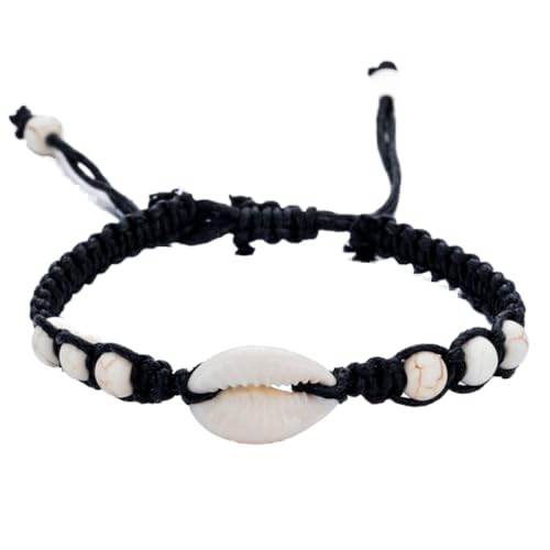 YONGHONGKEJI Bergkristall Armband, Natürlicher Weißer Achat-Stein, Handgefertigt, Geflochtenes Muschel-Armband, Verstellbares Yoga-Chakra-Armband, Glücksbringer-Schmuck-Armband Für Damen Und Herren YONGHONGKEJI Bergkristall Armband, Natürlicher Weißer Achat-Stein, Handgefertigt, Geflochtenes Muschel-Armband, Verstellbares Yoga-Chakra-Armband, Glücksbringer-Schmuck-Armband Für Damen Und Herren von YONGHONGKEJI