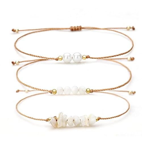 YONGHONGKEJI Chakra Armbänder für Frauen 3 Stück Natürliche Bunte Kristallarmbänder für 7 Chakren Unregelmäßige Edelstein Manschettenarmbänder Kristallchip Armbänder für Männer Schmuckge von YONGHONGKEJI