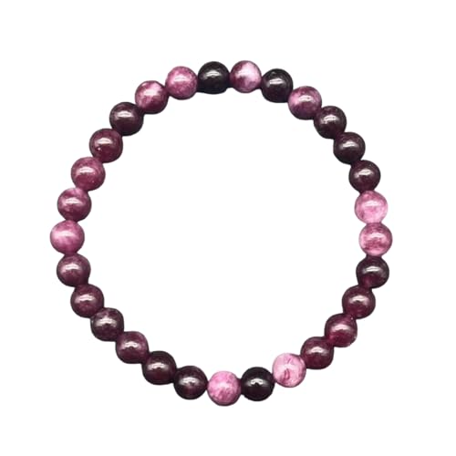 YONGHONGKEJI Kristallarmbänder für Frauen 8 Mm Perlenarmbänder Heilende Edelstein Stretcharmbänder Elegante Chakra Armreifen Im Fossil Design für Frauen Geburtstags und Weihnachtsschmuck Gesch von YONGHONGKEJI