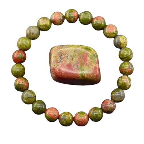 YONGHONGKEJI Kristallarmbänder für Frauen 8 Mm Perlenarmbänder für Männer Reiki Heiledelstein Yoga Stein Chakra Armreifen für Frauen Geburtstags und Weihnachtsschmuck Geschenke Grauer Chrysob von YONGHONGKEJI