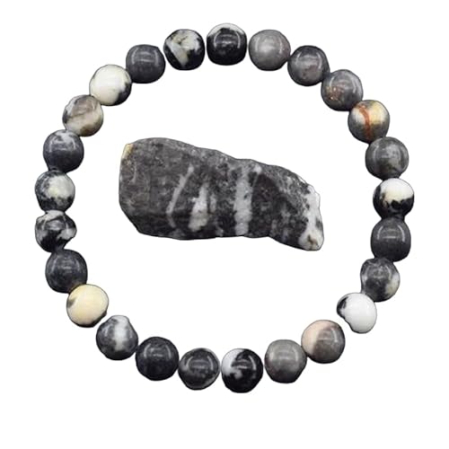 YONGHONGKEJI Kristallarmbänder für Frauen 8 Mm Perlenarmbänder für Männer Reiki Heiledelstein Yoga Stein Chakra Armreifen für Frauen Geburtstags und Weihnachtsschmuck Geschenke mit Schwarzen von YONGHONGKEJI