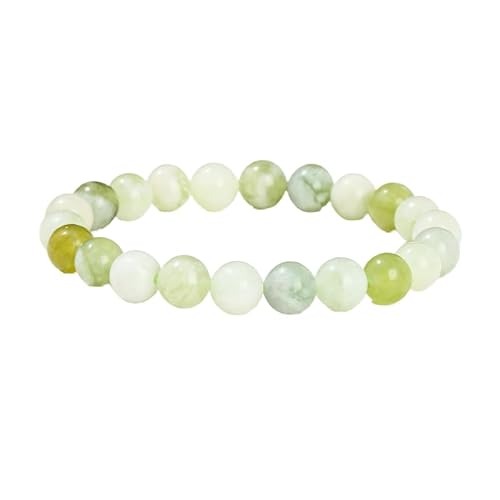 YONGHONGKEJI Perlenarmband Aus Naturstein Heilkristall Armbänder für Damen und Herren Energie Quarz Armreifen für 7 Chakren Schutz Yoga Meditation Entspannung Freundschaft Kristallschmuck Geschen von YONGHONGKEJI