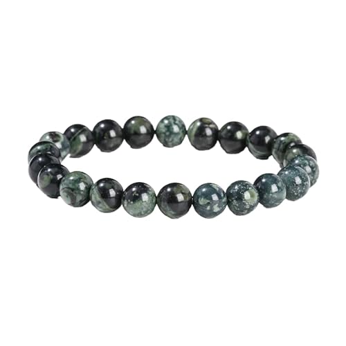 YONGHONGKEJI Perlenarmband Aus Naturstein Heilkristall Armbänder für Damen und Herren Energie Quarz Armreifen für 7 Chakren Schutz Yoga Meditation Entspannung Freundschaft Kristallschmuck Geschen von YONGHONGKEJI