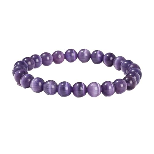 YONGHONGKEJI Perlenarmband Aus Naturstein Heilkristall Armbänder für Damen und Herren Energie Quarz Armreifen für 7 Chakren Schutz Yoga Meditation Entspannung Freundschaft Kristallschmuck Geschen von YONGHONGKEJI
