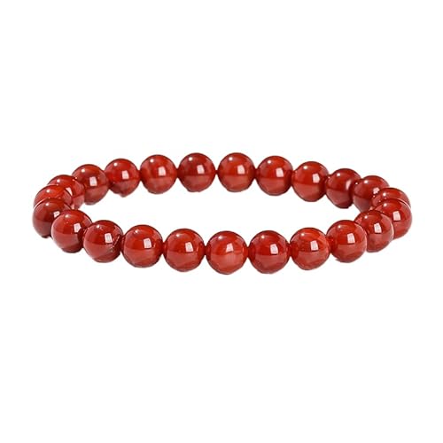 YONGHONGKEJI Perlenarmband Aus Naturstein Heilkristall Armbänder für Damen und Herren Energiequarz Armreifen für 7 Chakren Schutz Yoga Meditation Entspannung Freundschaft Kristallschmuck Geschenk von YONGHONGKEJI
