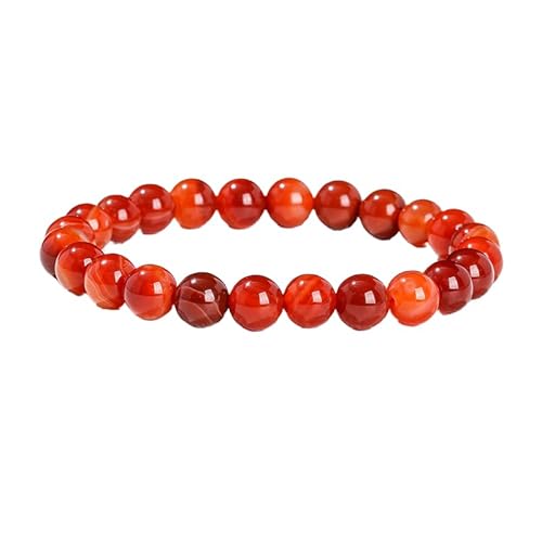 YONGHONGKEJI Perlenarmband Aus Naturstein Heilkristall Armbänder für Damen und Herren Energiequarz Armreifen für 7 Chakren Schutz Yoga Meditation Entspannung Freundschaft Kristallschmuck Geschenk von YONGHONGKEJI