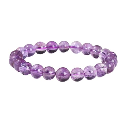 YONGHONGKEJI Perlenarmband Aus Naturstein Heilkristall Armbänder für Damen und Herren Energiequarz Armreifen für 7 Chakren Schutz Yoga Meditation Entspannung Freundschaft Kristallschmuck Geschenk von YONGHONGKEJI