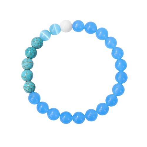 YONGHONGKEJI Planetenarmband Sonnensystem Universum Galaxie Naturstein Perlenarmbänder für Frauen Stretch Armreif Acht Planeten Schutzstern Armbänder für Männer Astronomie Geschenke Neptun YONGHONGKEJI Planetenarmband Sonnensystem Universum Galaxie Naturstein Perlenarmbänder für Frauen Stretch Armreif Acht Planeten Schutzstern Armbänder für Männer Astronomie Geschenke Neptun von YONGHONGKEJI